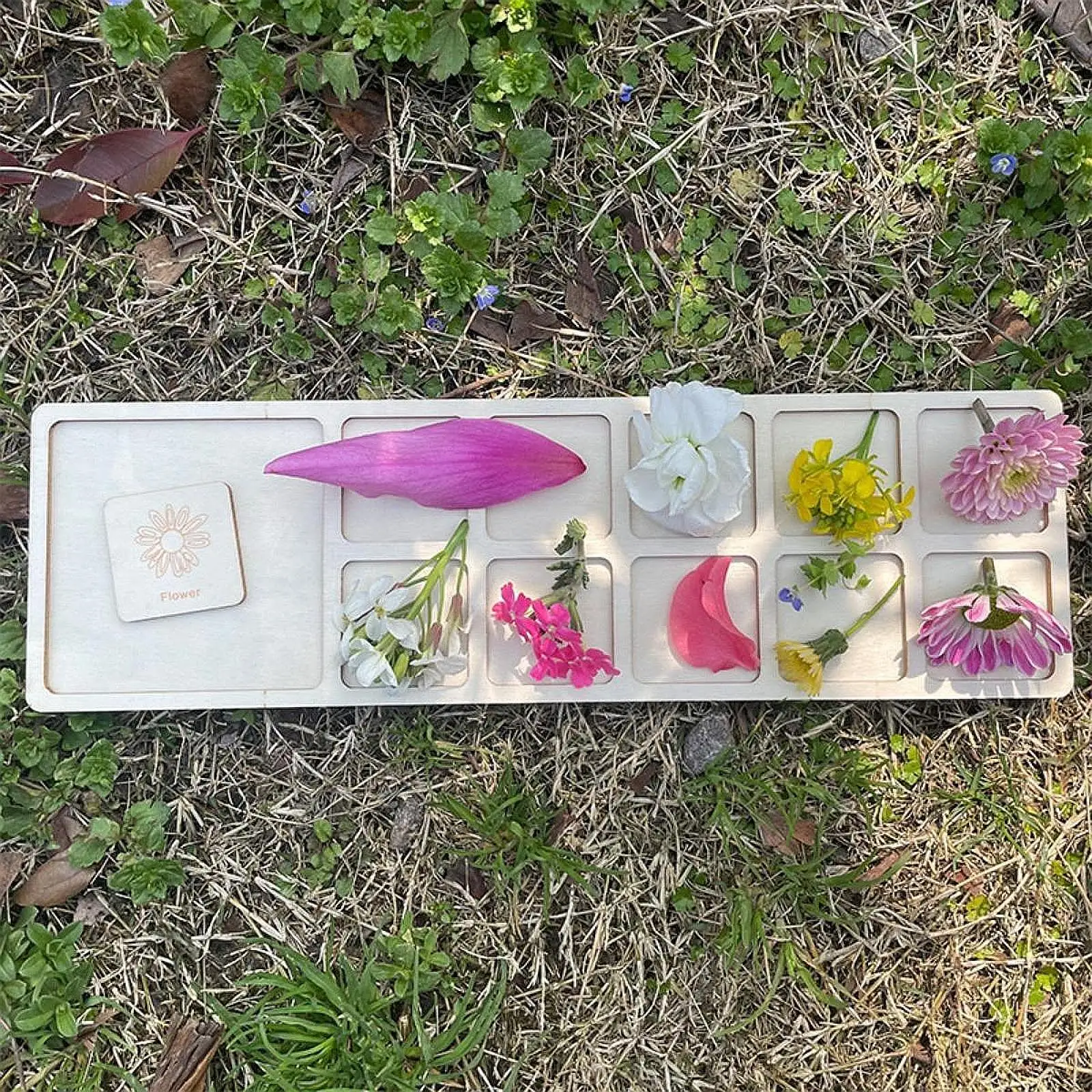 Игровая доска Деревянная Монтессори для художественного вдохновения мальчиков