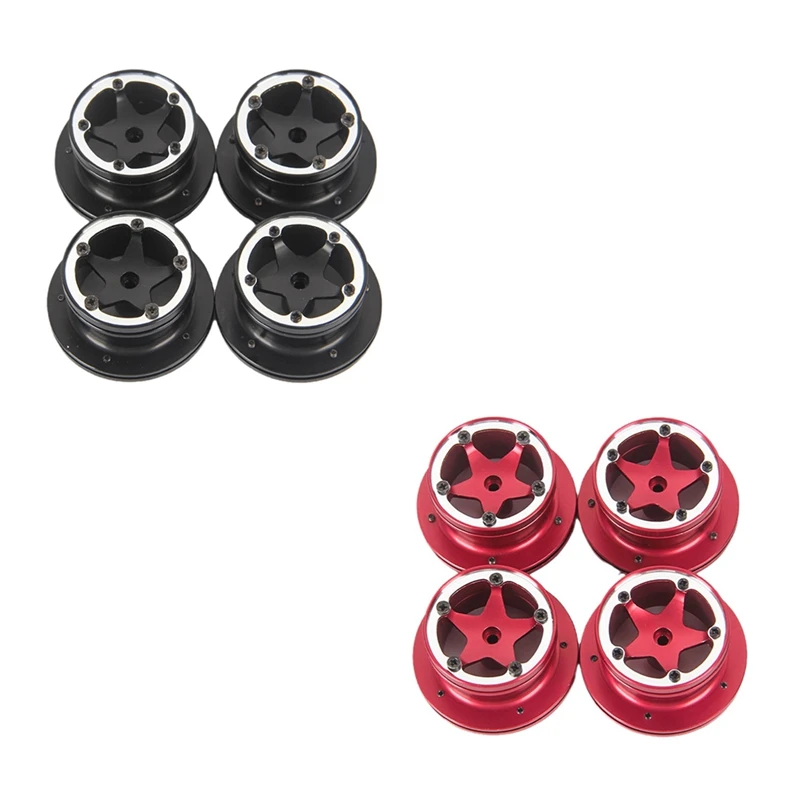 

4 шт., металлическая ступица колеса, для MN D90 MN90 MN96 MN98 MN99 MN99S 1/12