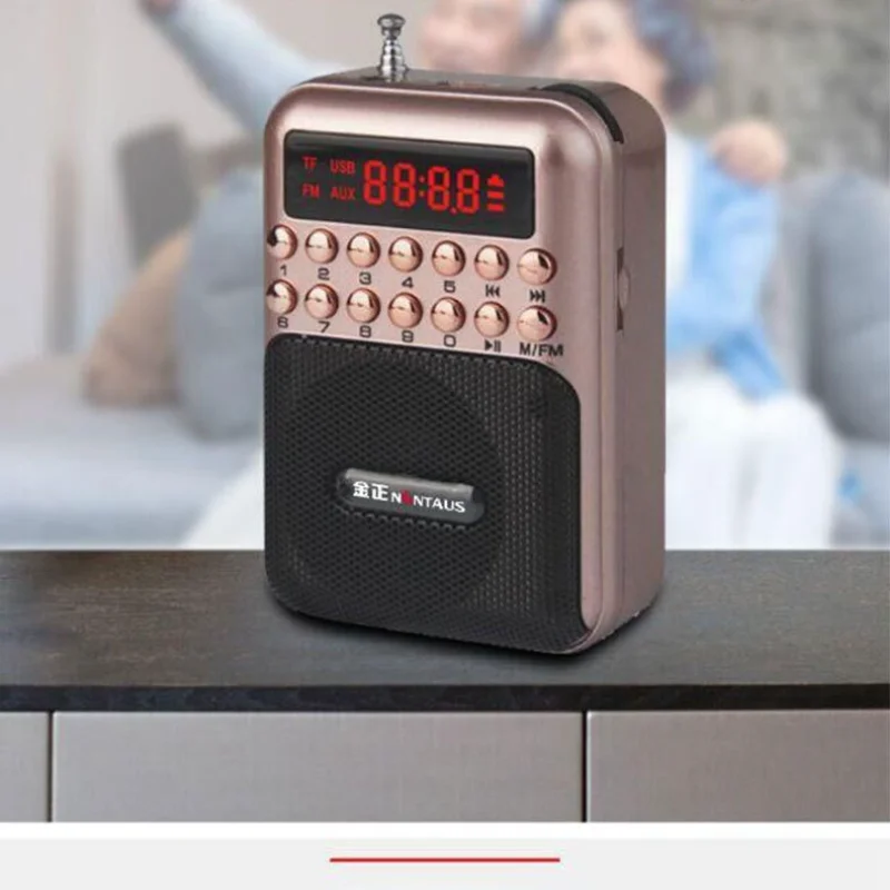 Портативный MP3-плеер для радиоприемника AM FM стереофоны батарея 18650 B872 |