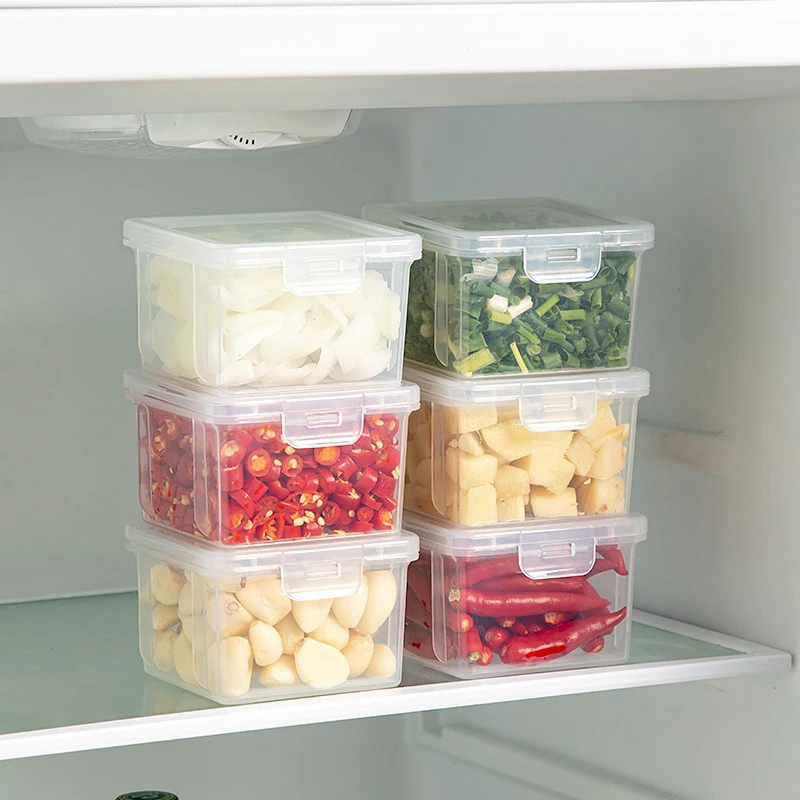 Пластиковый контейнер для хранения продуктов в холодильнике Герметичная