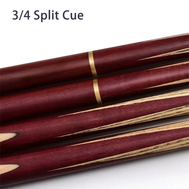 Деревянный бильярдный кий снукер 145 см черная восемь палочек масштаб 3/4 вал из