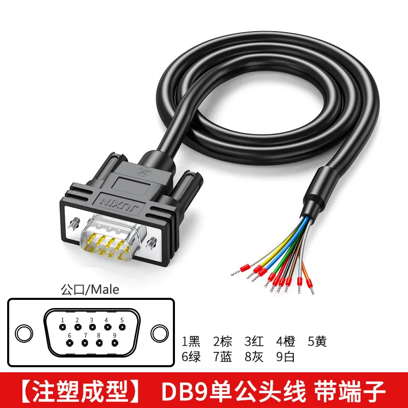 

Промышленный экранированный кабель RS232 DB9 DB15 DB25 DB37