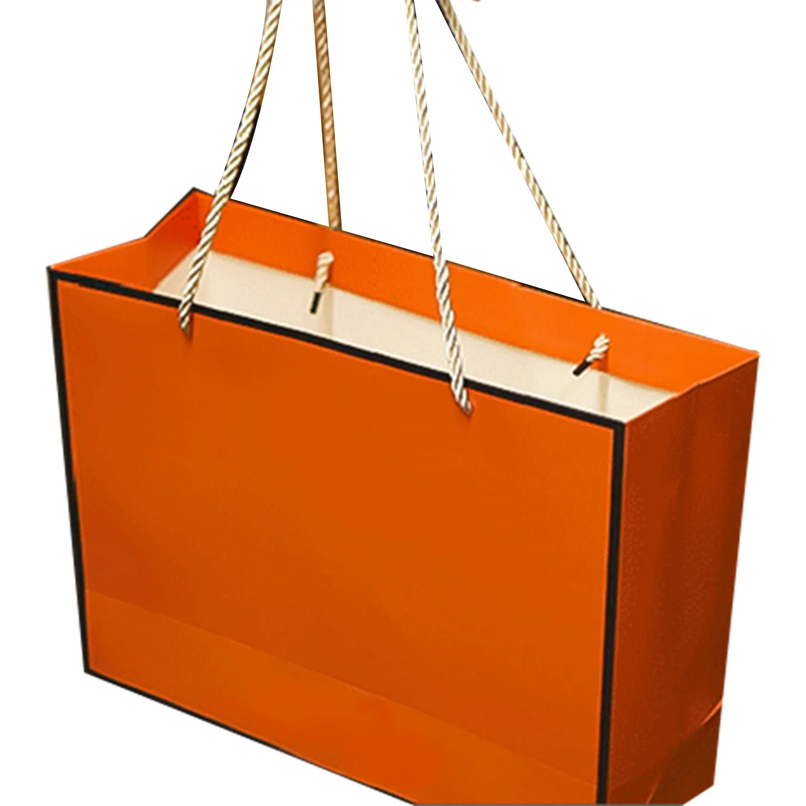 With Bowknot/ Christmas Paper Bag For Holiday Decorative Wrapping For Christmas Gift Packaging