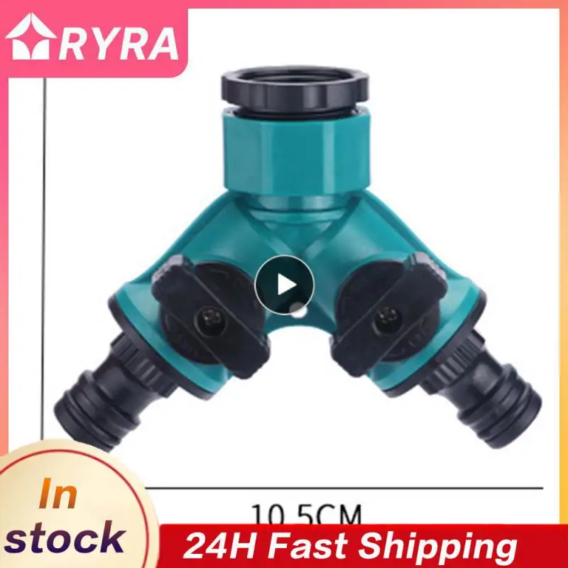 

Controller Switch Water Tap Quick Connector One-two-way Valve Washing Machine Faucet Connector Water Valve Household Removable