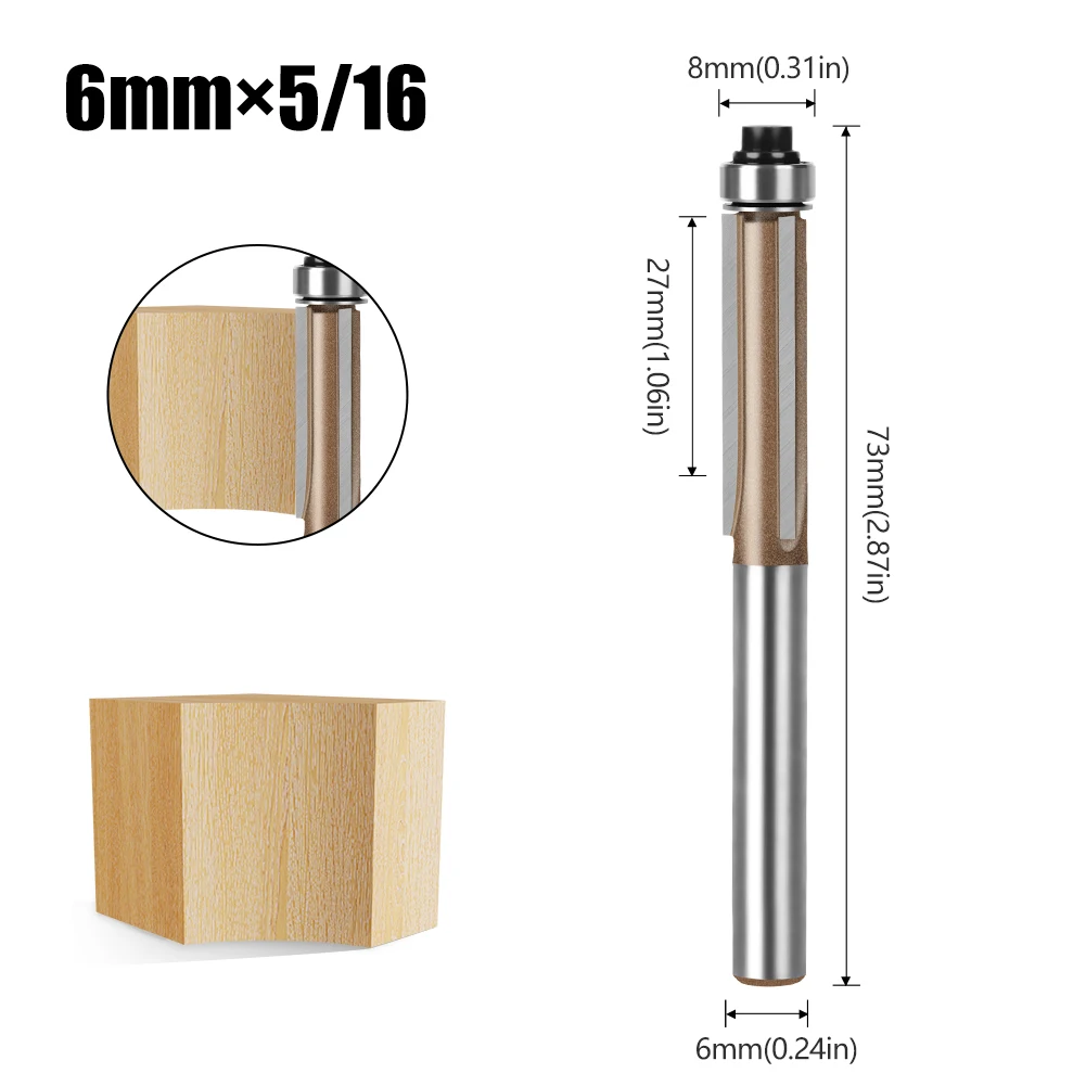 

Фрезы JGZUI 3 шт., 6 мм, сплав вольфрама и кобальта