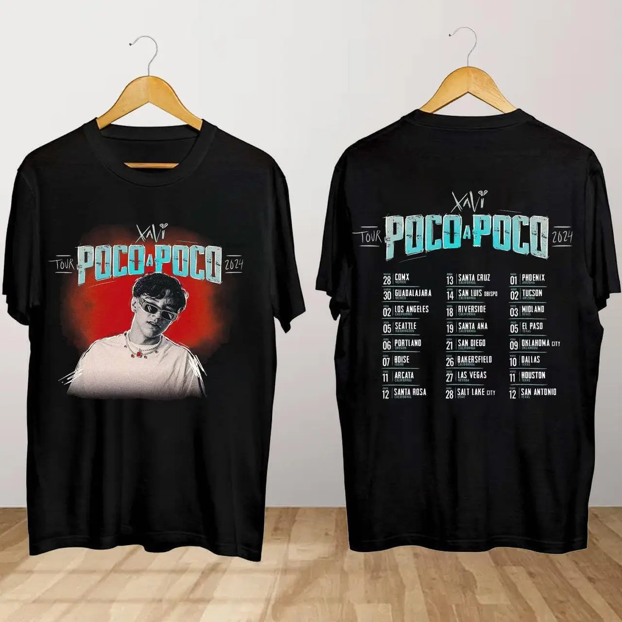 Рубашка Xavi Poco A Tour рубашка концертный тур 2024