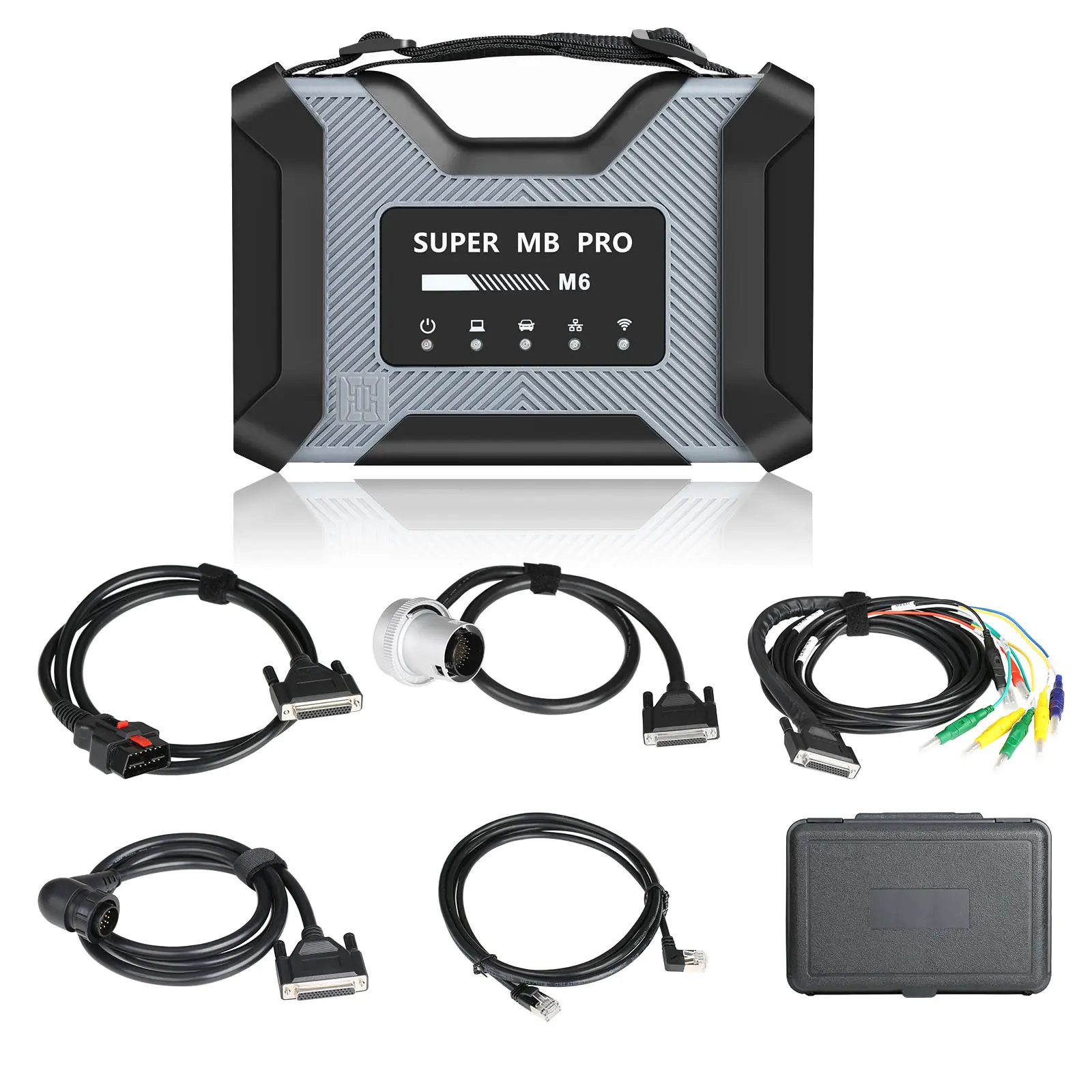 

Super MB Pro M6 Wireless Star Diagnosis Tool Full Configuration Work on Both Cars and Trucks Diagnostic scanner