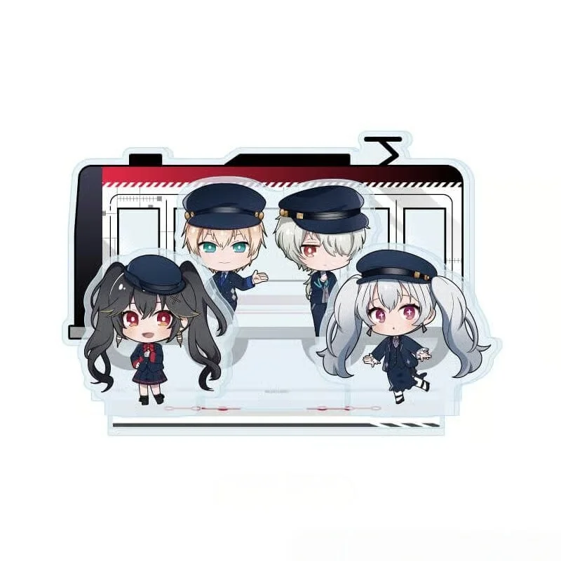 Фото GRAY RAVEN: Декоративная подставка для стола PUNISHING Plate, коллекция Lucia Standee Wanshi, украшение, аксессуары, акриловая кукла Luna, брелок для ключей Lee Jewelry №2