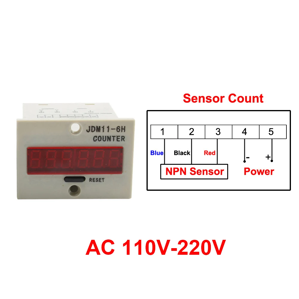 

Электронный счетчик длины RUADLER JDM11-6H