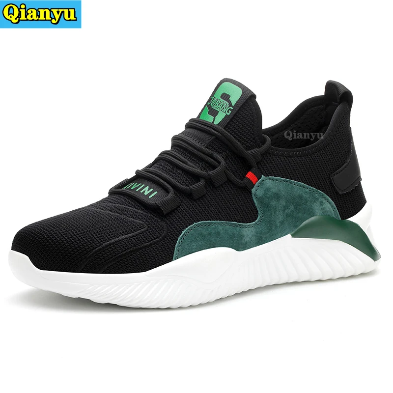 

High Quality Work Safety Shoes Men Women Anti Puncture Sports Breathable Outdoor Running Protective Work Boots