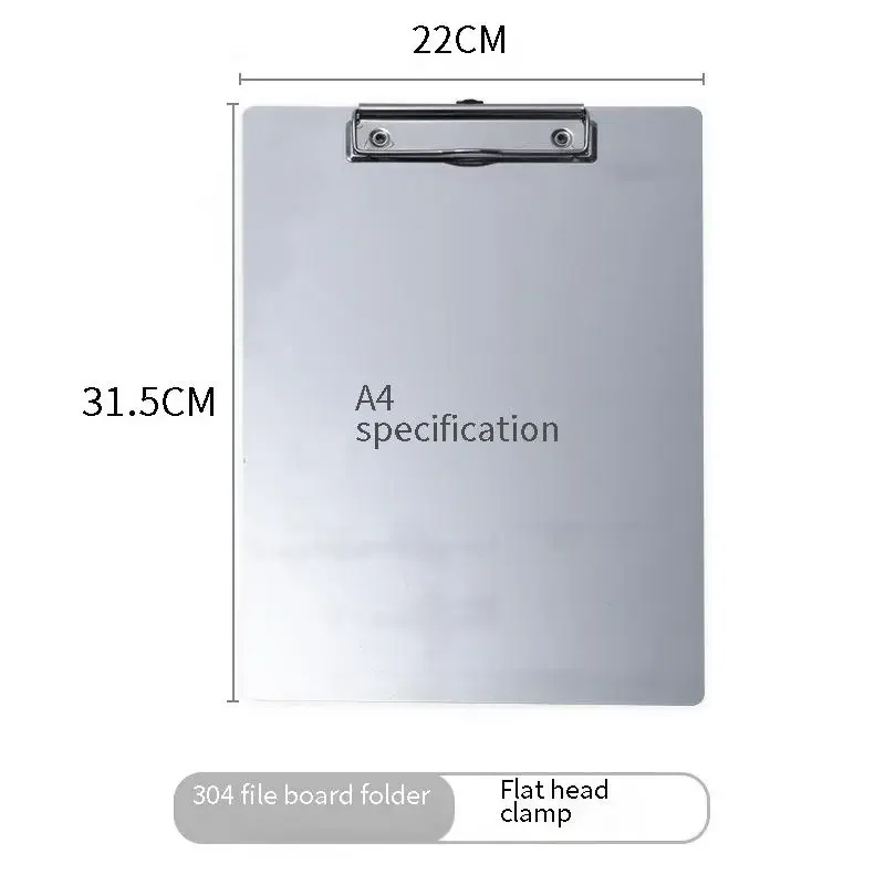 Металлическая зеркальная поверхность доска для файлов из нержавеющей стали