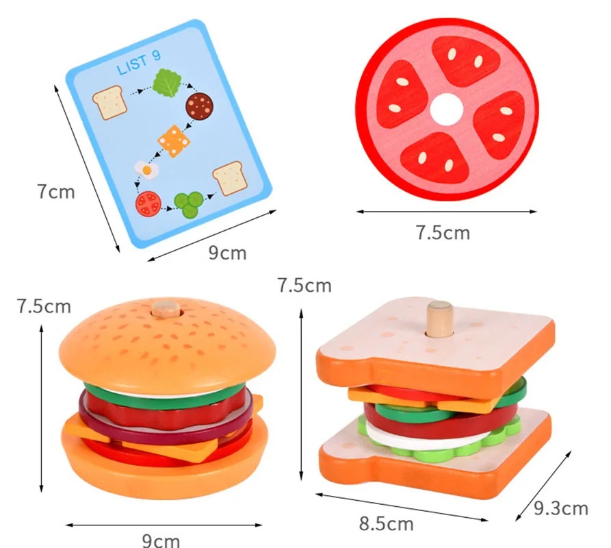 Рисунок 6 - Деревянные игрушки Монтессори