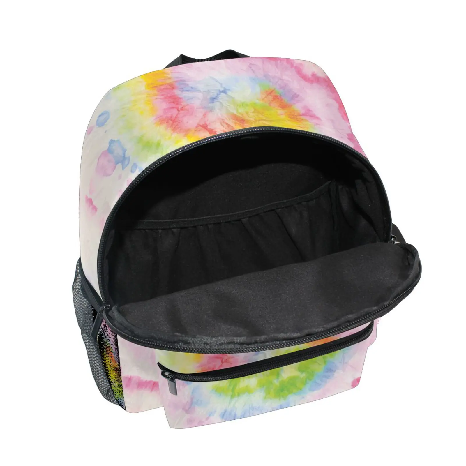 New Children Backpack Kids Toddler School Bag Rainbow Tie Dye Kindergarten Preschool Bag 3-8 Years Old Schoolbag For Boy Girls