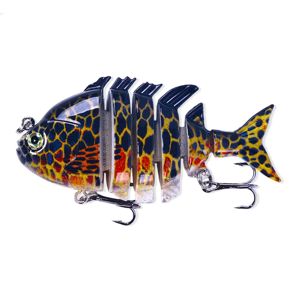 8 см-15 г многосоставные приманки для плавания Panfish Bluegill жесткие окуня с верхней