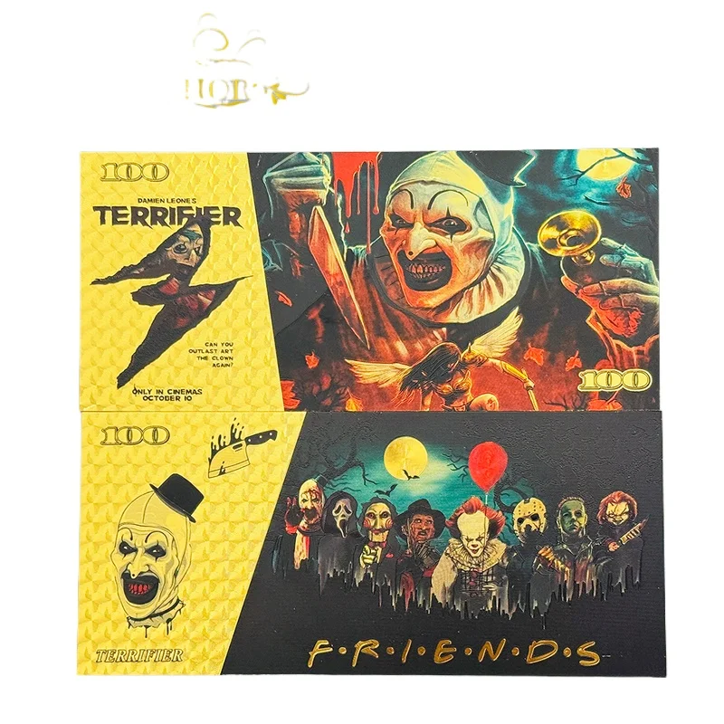 Золотые позолоченные банкноты для коллекции