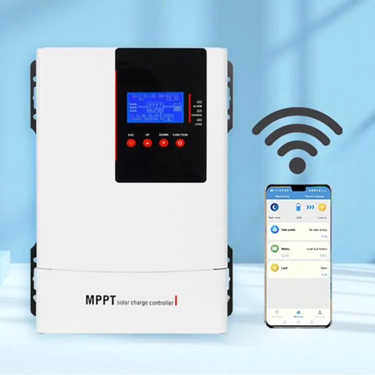

Новые поступления 2022 года, высокое напряжение 12 В 24 в 36 в 48 в 96 в, регулятор заряда батареи 30 А 60 А 80 А 120 А MPPT, контроллер заряда солнечной батар...