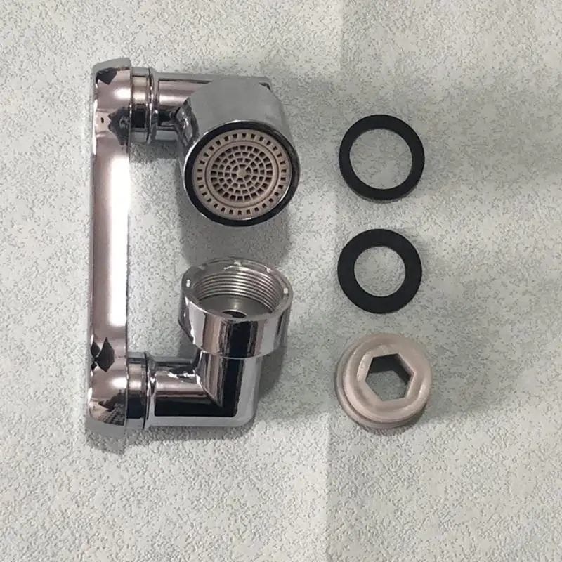 

Mechanical Arm Faucet Splash Filter 1080 Rotation Washbasin Faucet Bubbler Nozzle Single/dual Mode Water-saving Tap Aerators