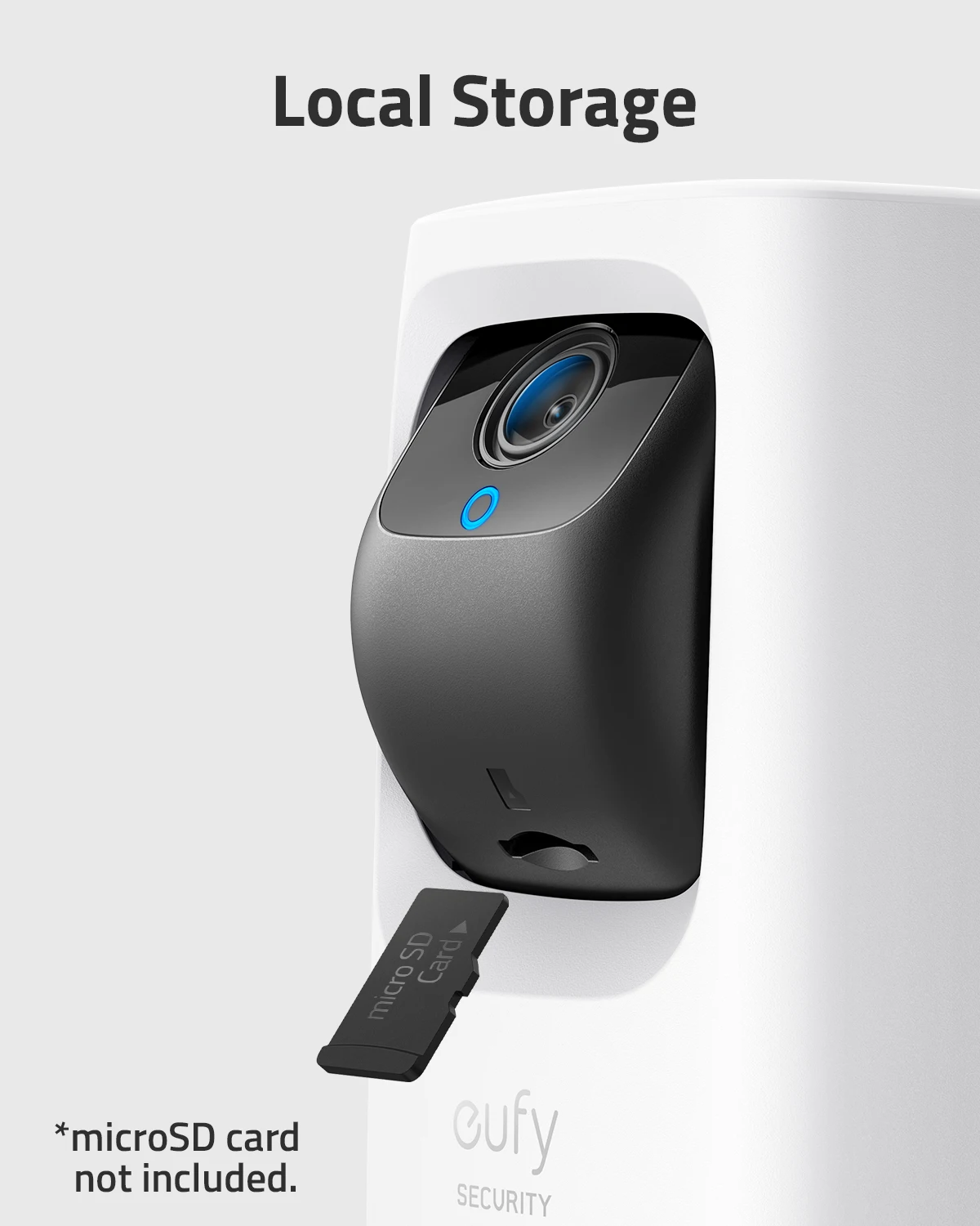 Цена Eufy IndoorCam Mini 2K панорамирование и наклон фотокамера с подключением Wi-Fi Режим конфиденциальности человеческого и домашнего животного 24/7 запис...