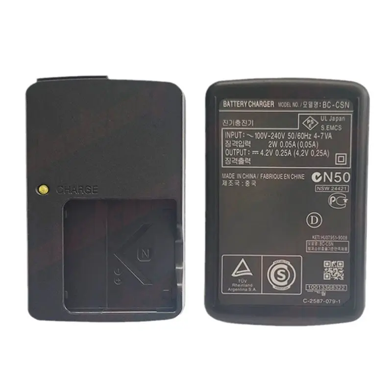 Фото Зарядное устройство T23C 10X BC-CSN для аккумуляторов Sony NP-BN1 NPBN1 TX5 WX9 TX7 TX7C W310 W320 W350 W390 W570 W380 WX100, с европейской вилкой. №2