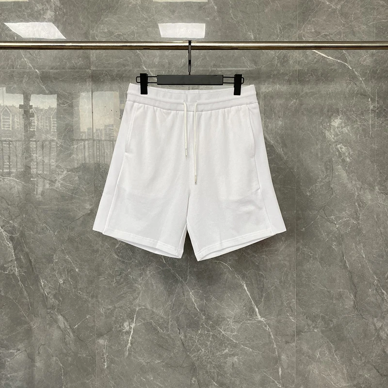 

TB THOM Summer Men's Shorts Solid Cotton Cozy Simple Casual Breathable Pants High Quality 2023 All-match Streetwear Shorts Male
