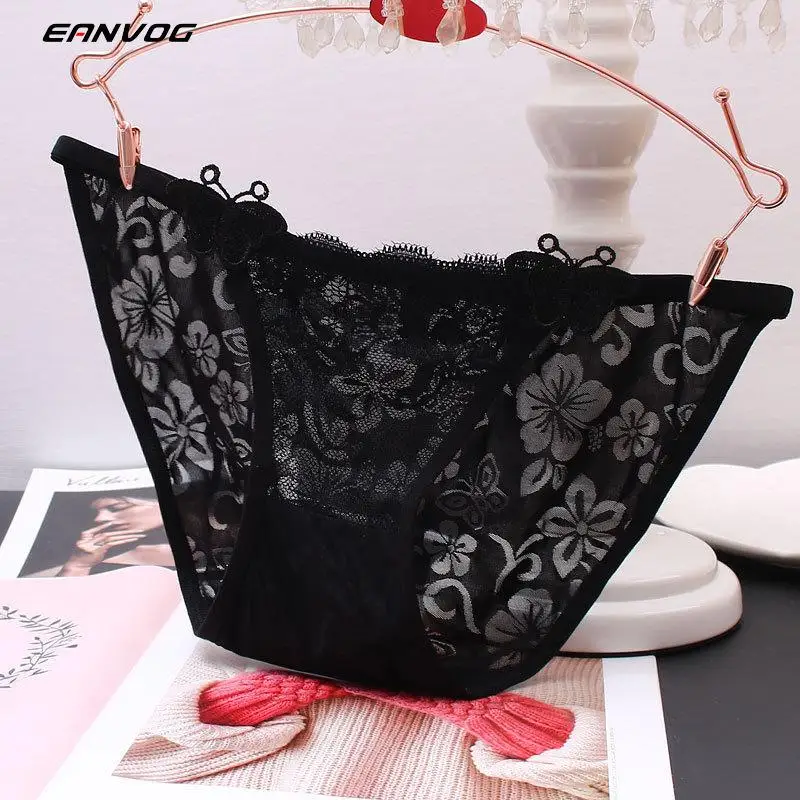 

Panties for Woman Underwear Sexy Lace Breathable Soft Lingerie Low Waist Female Briefs Panty Sexy Transparent Women's Underpants