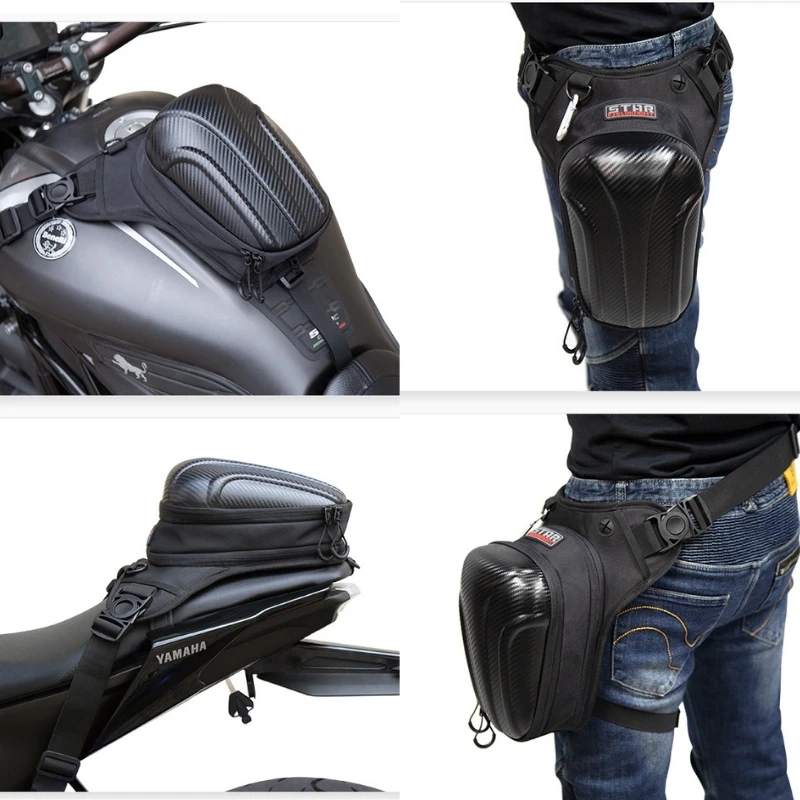 Motorcycle Waist Bag Multifunction Fanny Pack Magnetic Fuel Tank Bag Waterproof Motocross Tail Bag Suitcase Motorbike Trunk enlarge