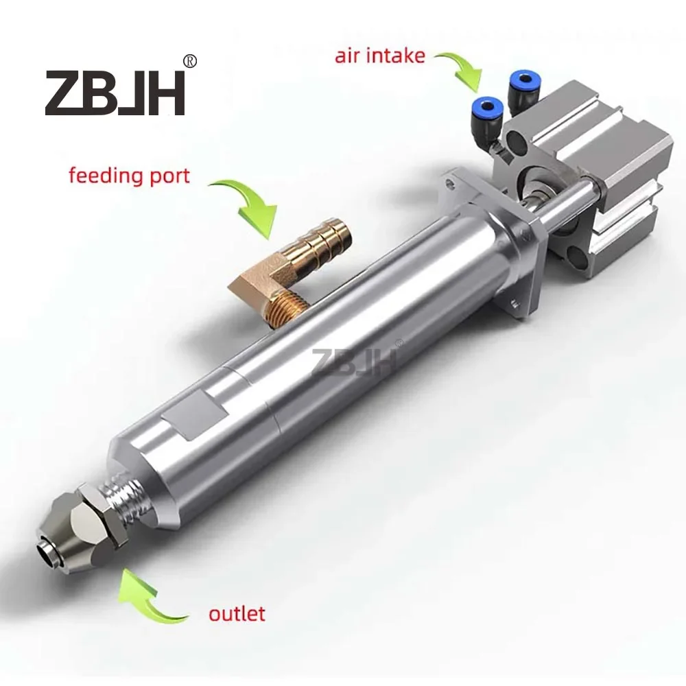 Силиконовый клапан цилиндр с большим расходом задний всасывания дозирования