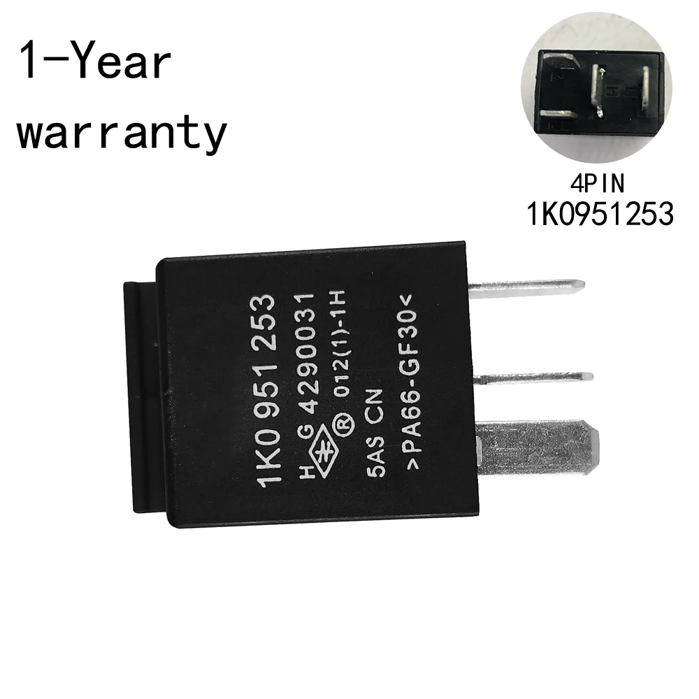 

449 Relay For Audi TT A3 S3 R8 A8 S8 Skoda Octavia Superb Fabia VW Polo Tiguan Touran Lavuda Sagitar Bora Caddy Sharan 1K0951253