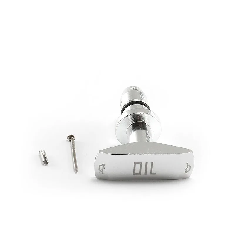 

Автомобильный щуп для масла, ручка для вытягивания масла двигателя, ручка для вытягивания масла, алюминиевая заготовка, абсолютно новая Универсальная автомобильная запасная деталь