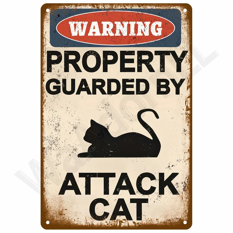 

Винтажная металлическая вывеска