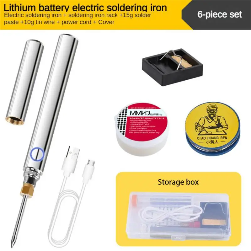 

New Electric Solder Iron Adjustable Temperature Digital Display With Switch Welding Soldering Heat Repair Tool Kit Equipment