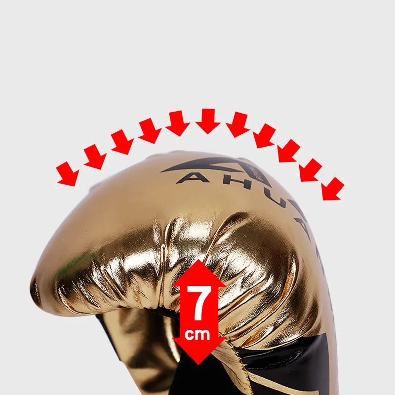 Boxing Gloves for Men Women Bright PU Karate Muay Thai Guantes De Boxeo Free Fight MMA Sanda Training Adults Kids Equipment