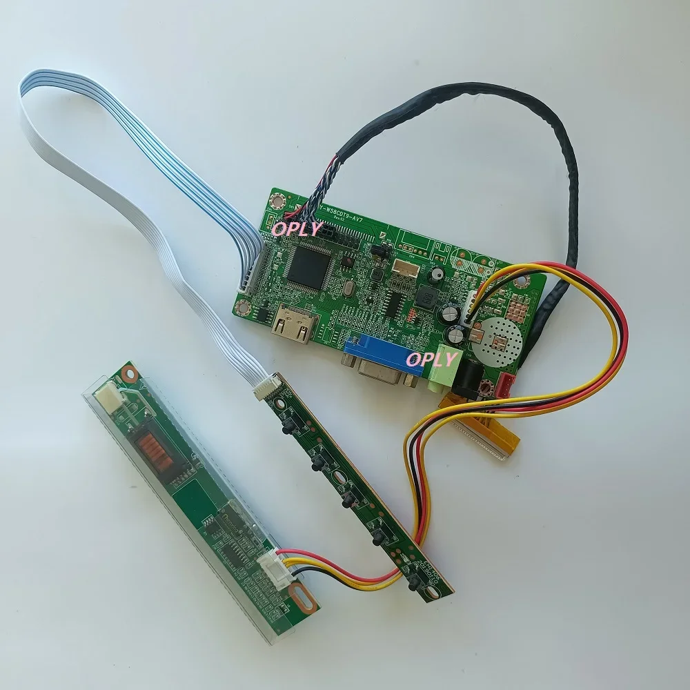 Плата контроллера 58C HDMI-совместимая VGA для LP171WU1-A4K2 LP171WU1-A4K5 LP171WU1-A4K6 LTN170WU L01 1920x1080