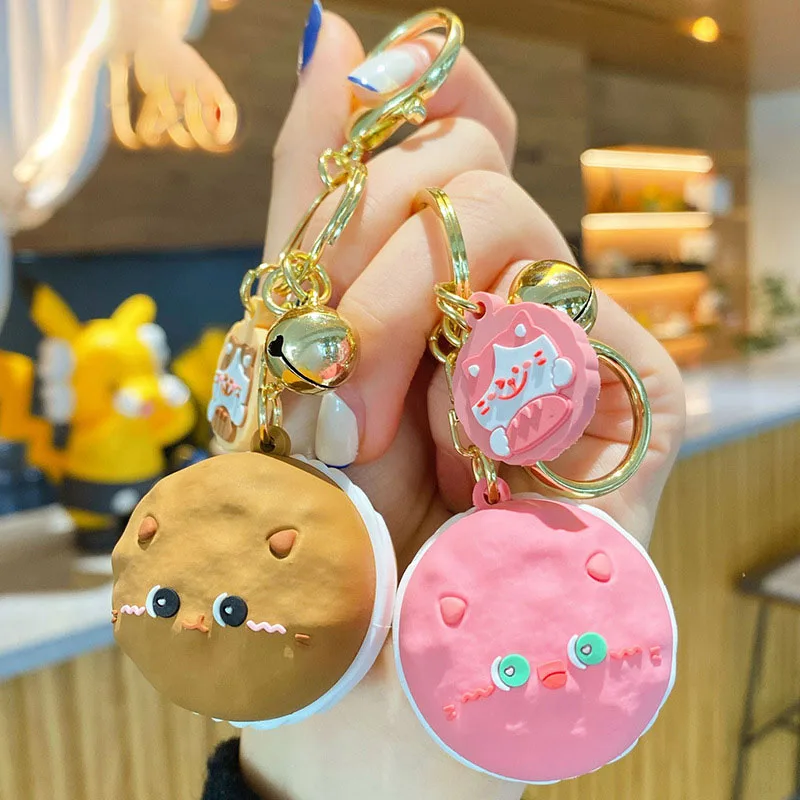 Новинка 2022 мультяшный милый клейкий рисовый кролик модный брелок крутая парная