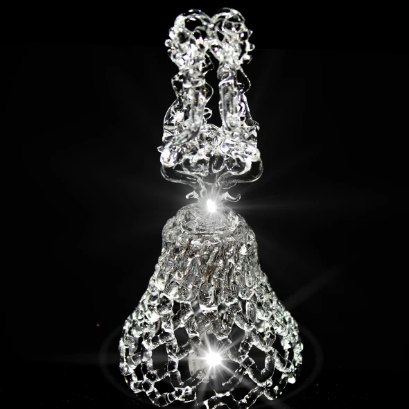 Колокольчик хрустальный Близнецы средний Гусь Хрустальный GH-M040 |