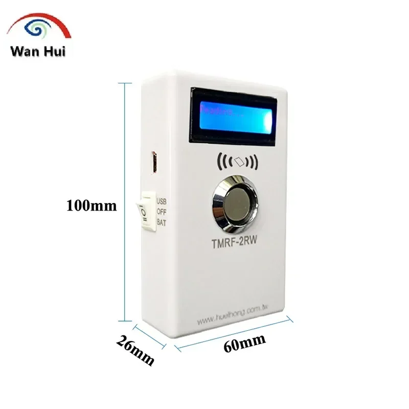Фото TMRF-2RW Программатор iButton DS1990A Дубликатор Копировальный аппарат 125 кГц RFID-считыватель Регистратор RW1990 Маркер RFID 복사기 T5577 Брелок №4