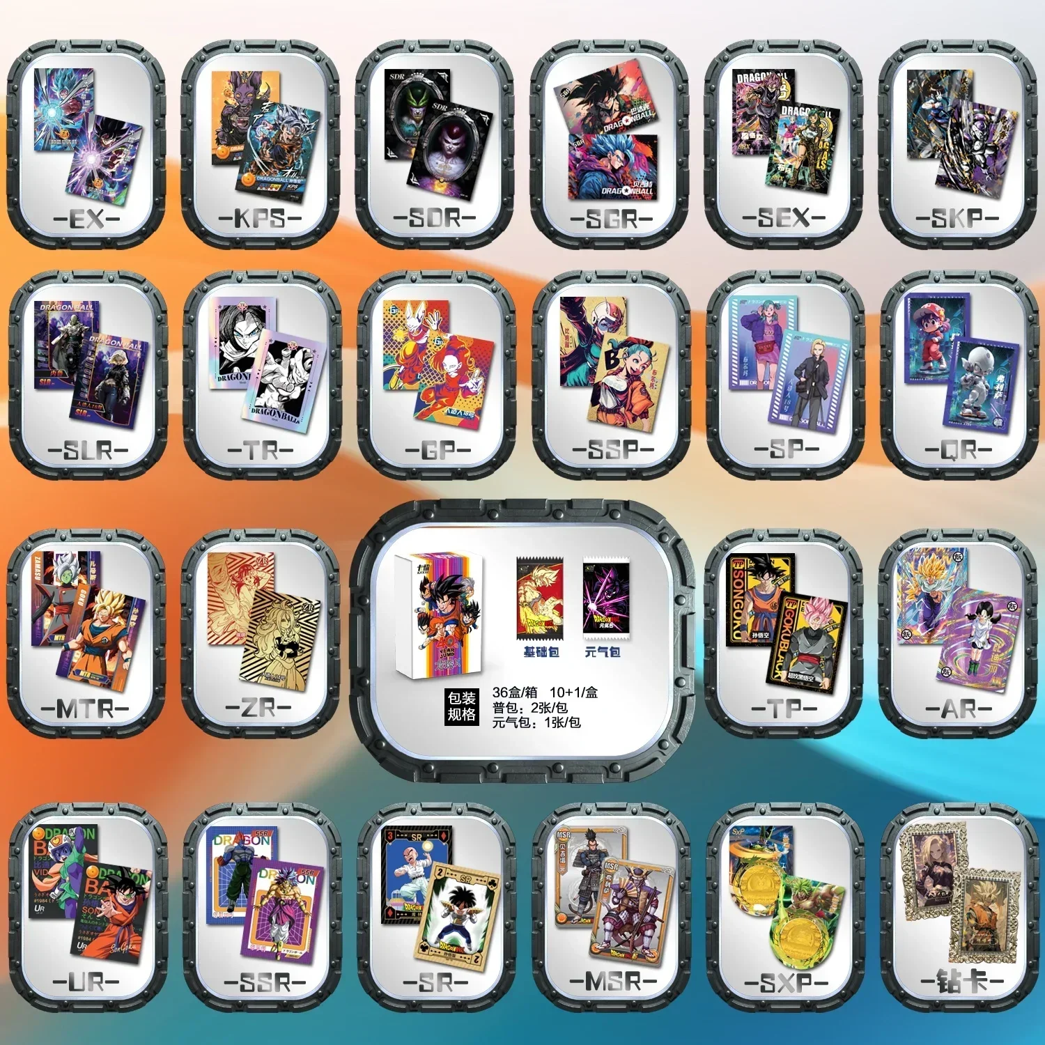 Карта Dragon Ball издание к 40-летию коллекционные карточки с памятью Акира Шимиала