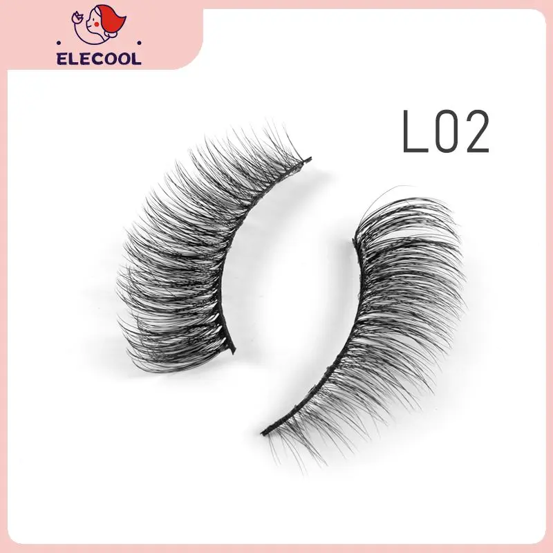 

NEW 10 Pairs Natural False Eyelashes Kit Thick Curled Fake Lashes Makeup 3D Mink Lashes Extension Eyelash Makeup Tools