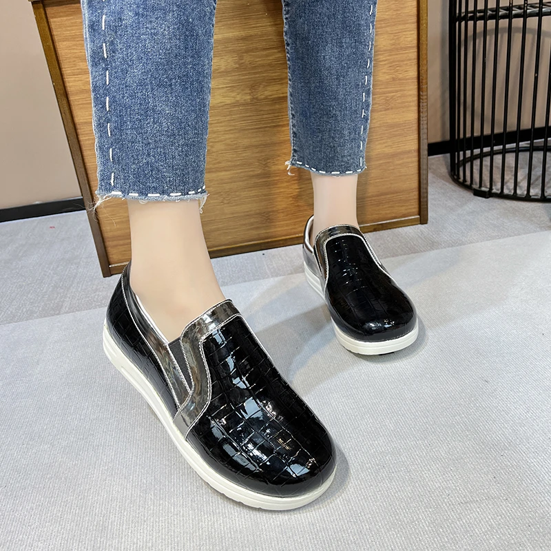 

Женские кроссовки на платформе, Повседневная дышащая спортивная обувь с вулканизированной подошвой, модная женская обувь для тенниса, 2023