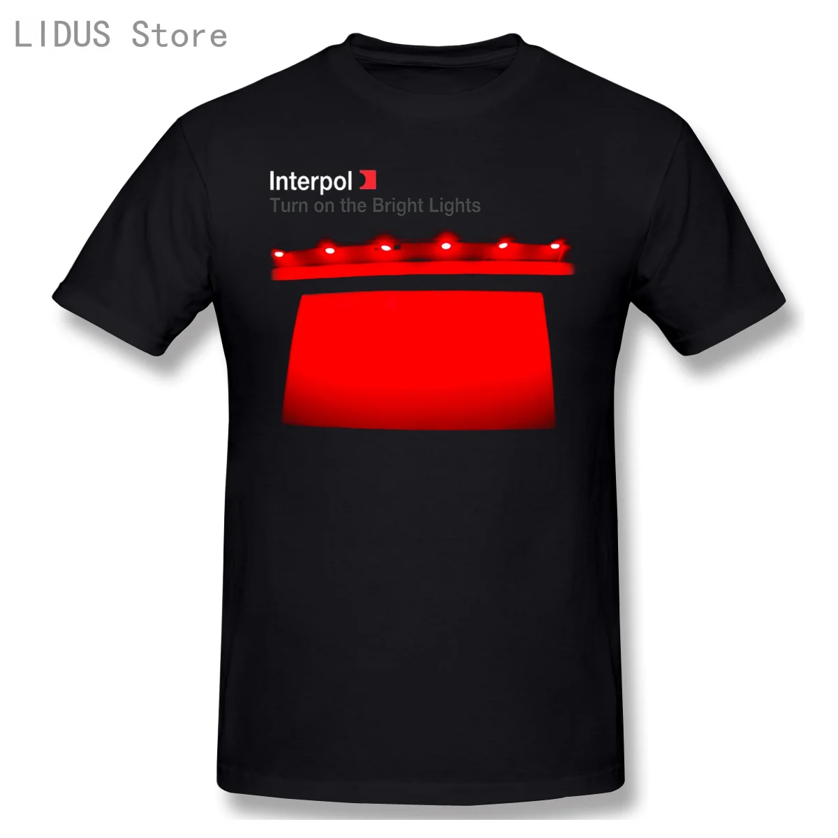 

INTERPOL Turn On The Bright Lights Short Sleeve Casual Men O-neck 100% Cotton Tshirts Tee Top