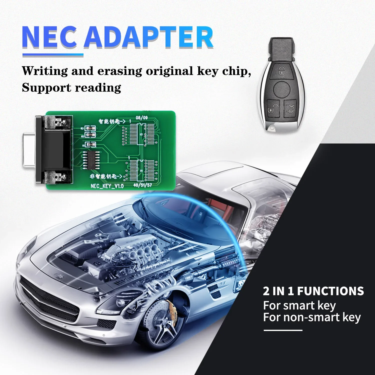 Машина для программирования ключей всех автомобилей CGDI MB Ben-z Автоматический