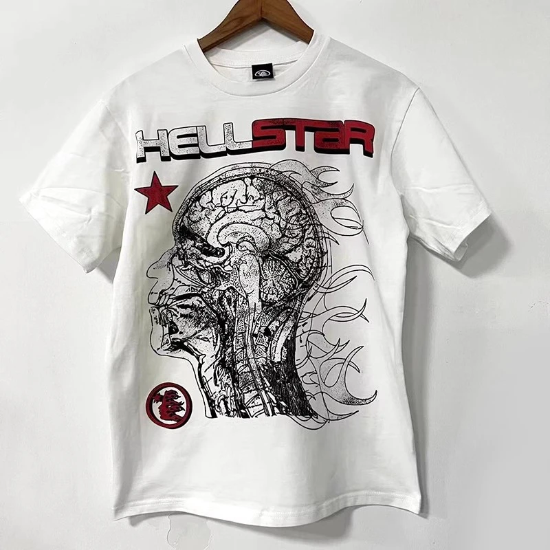 

NEW Hellstar 1996 Human Development T Shirt Men Women High Quality Top Tees T-shirt y2k