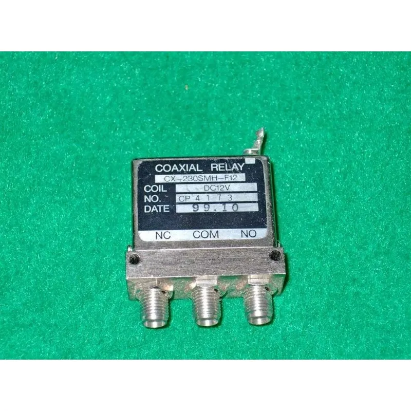 Фото Оригинальный коаксиальный переключатель CX-230SMH-F12 18 ГГц SMA SPDT, высокочастотное реле №1