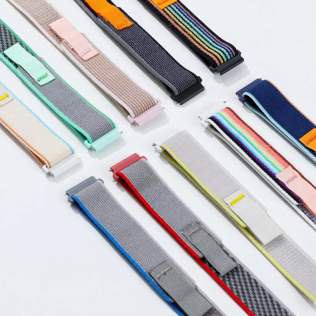 20mm Nylon Strap For Amazfit GTS 3 2 GTS2 4 mini 2e Smart Watch Bracelet Amazfit Bip U 3 pro S GTR 42mm Bands Replacement Correa