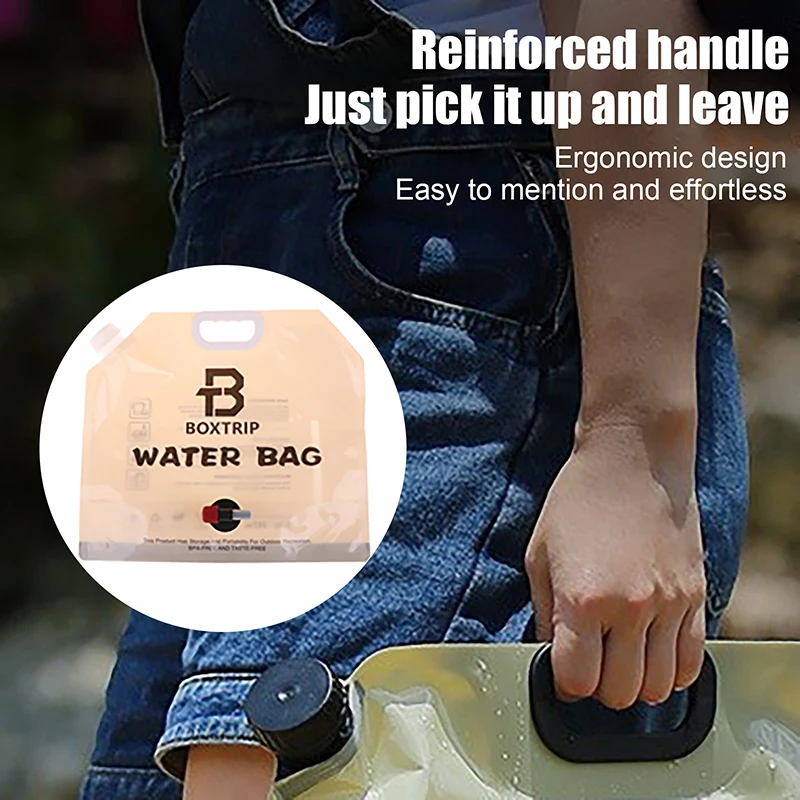 8.5 л портативный мешок для воды складное ведро контейнер кувшин сумка бутылки