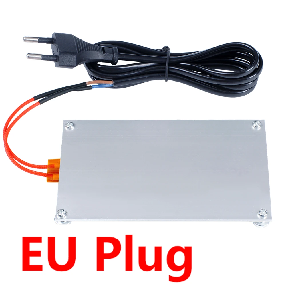 

Нагревательная пластина HD 300 Вт/600 Вт PTC, чип BGA, паяльный шар, Раздельный алюминиевый строительный съемник, сварочная станция, паяльная станция 120 мм × 70 мм