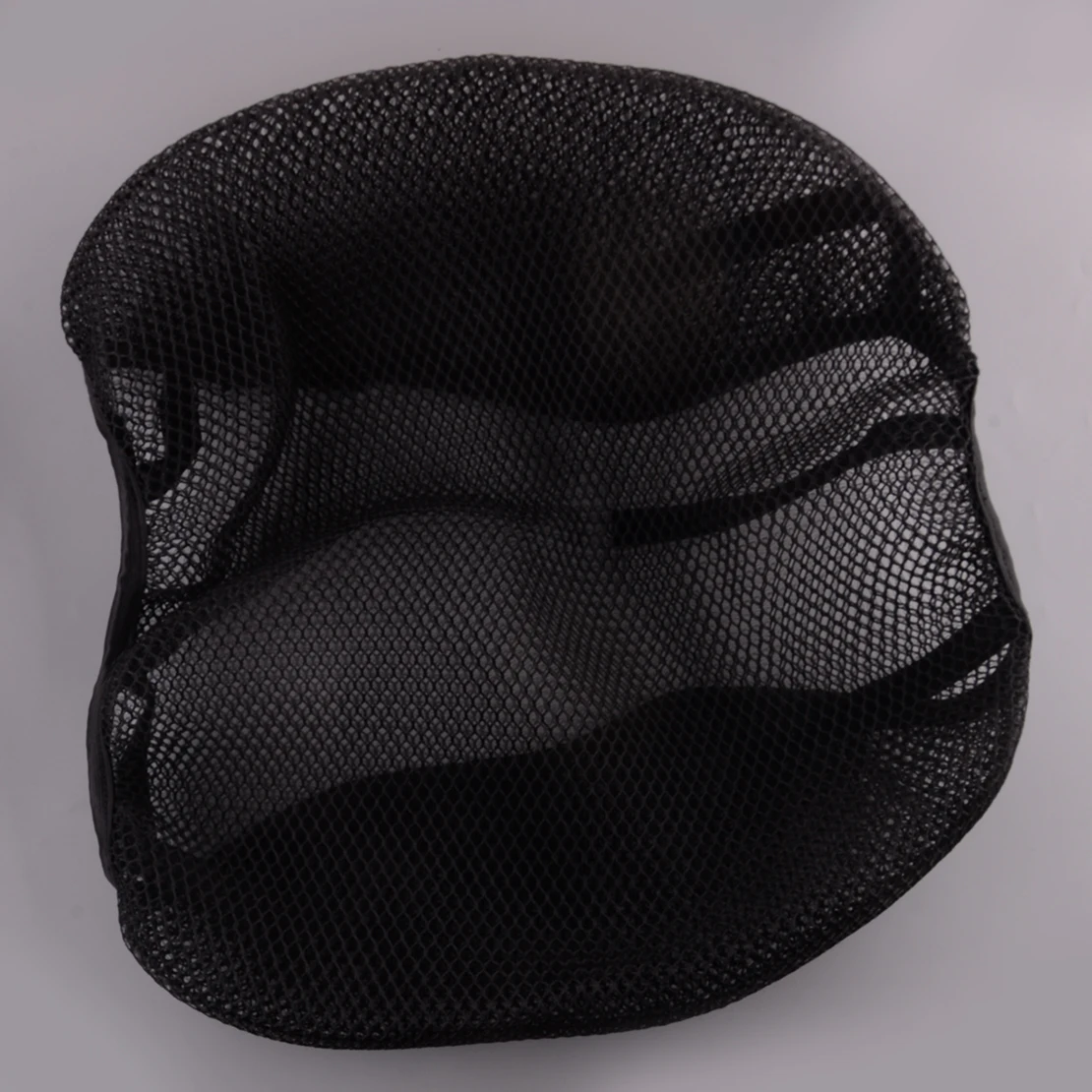 

Двухслойный сетчатый чехол для мотоциклетного сиденья, 3D защита подушек, охлаждающая дышащая противоскользящая эластичная черная