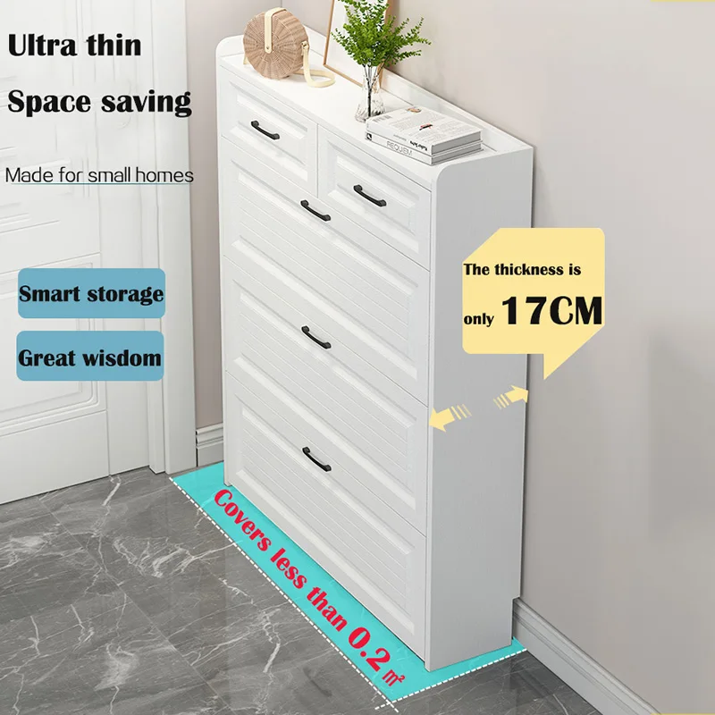 

Деревянный шкаф большой емкосветильник легкий роскошный обувной органайзер, полка, простой современный шкаф для квартиры, крыльца, шкаф, полка для обуви, мебель LSLYH