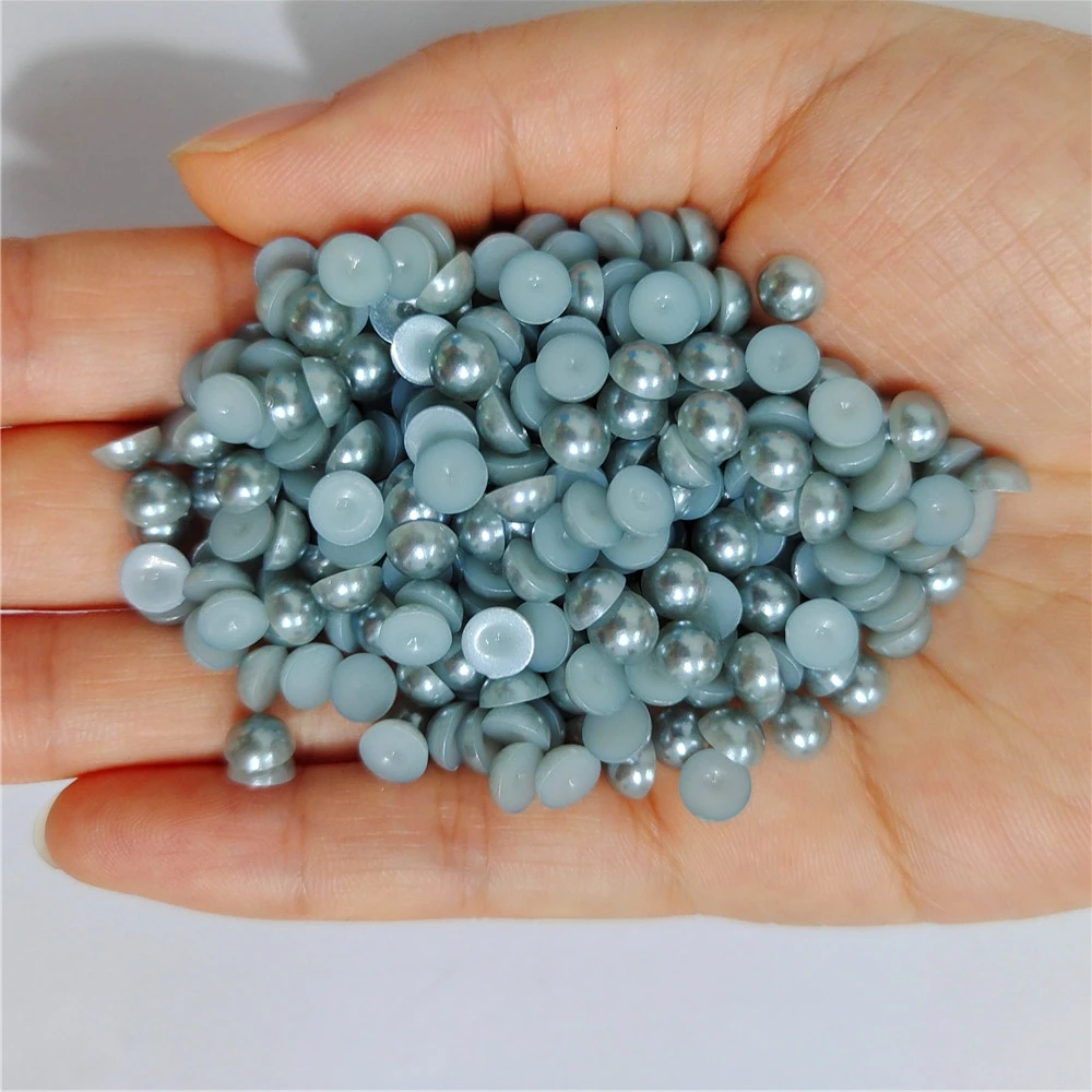 

Темно-серая полукруглая фотография, не горячая фиксация, плоская задняя фотография, аксессуары для дизайна ногтей