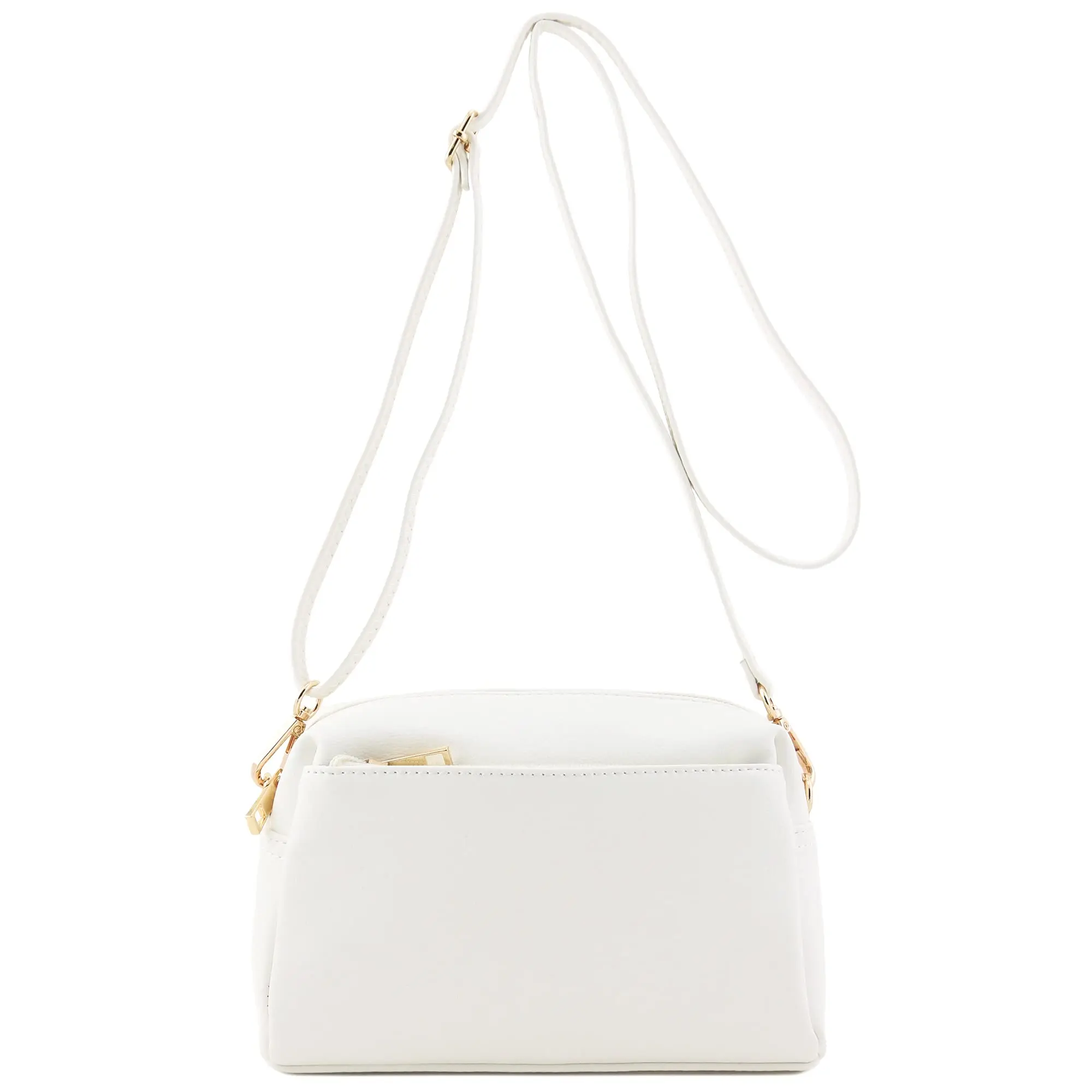 

Triple Zip Small Crossbody Bag